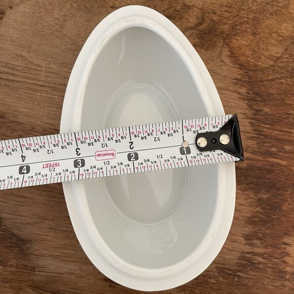 Vintage Porcelain Egg Trinket Box Hand Painted Floral Cottagecore Dresser Decor - Picture 12 of 12